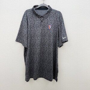 Nike Florida Swinging Gator Dri Fit Tour Camo Golf Polo Shirt DV7808-068 Men XXL